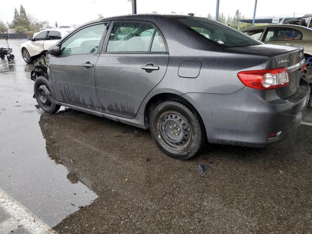 2T1BU4EE2BC617580 - 2011 TOYOTA COROLLA BASE SILVER photo 2