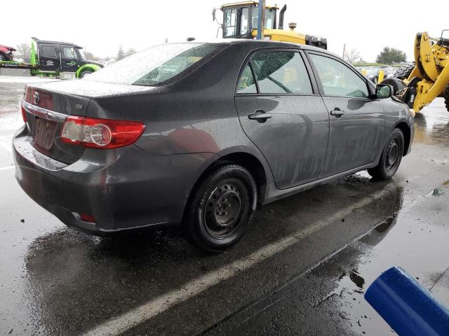2T1BU4EE2BC617580 - 2011 TOYOTA COROLLA BASE SILVER photo 3