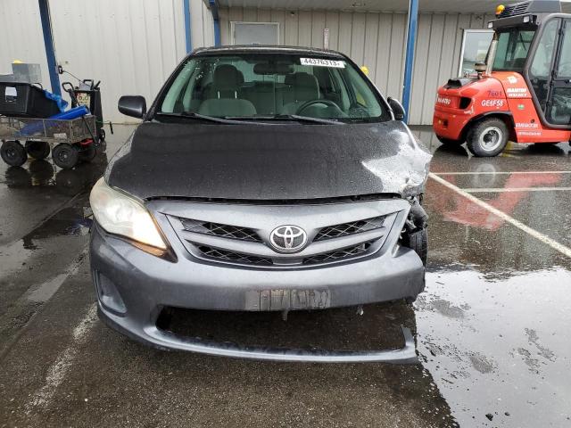 2T1BU4EE2BC617580 - 2011 TOYOTA COROLLA BASE SILVER photo 5