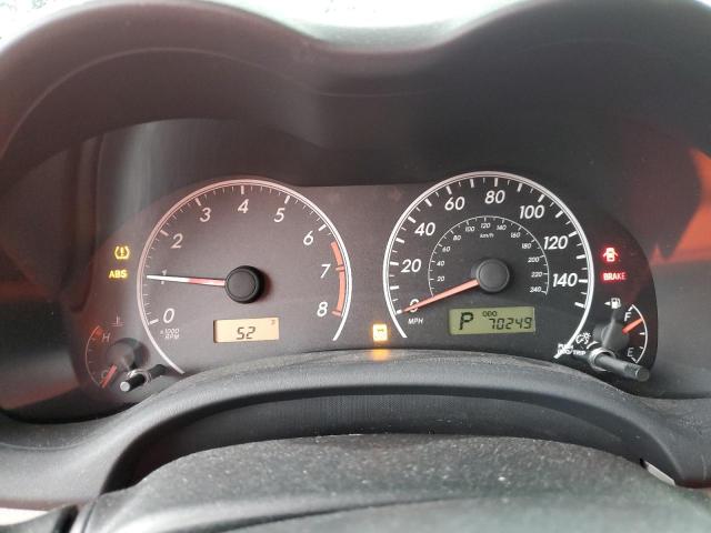 2T1BU4EE2BC617580 - 2011 TOYOTA COROLLA BASE SILVER photo 9