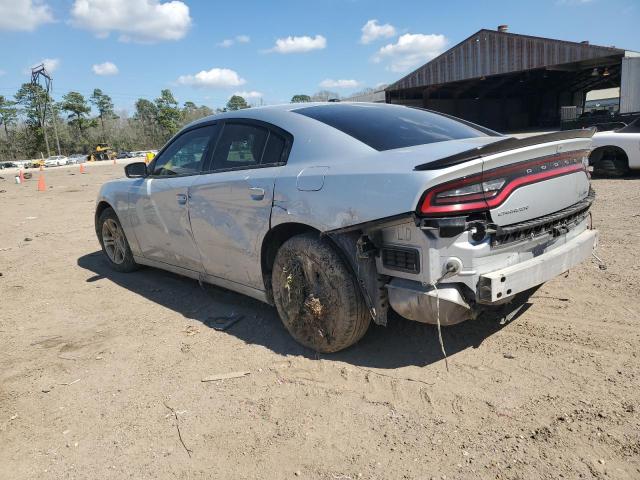 2C3CDXBGXMH548646 - 2021 DODGE CHARGER SXT SILVER photo 2