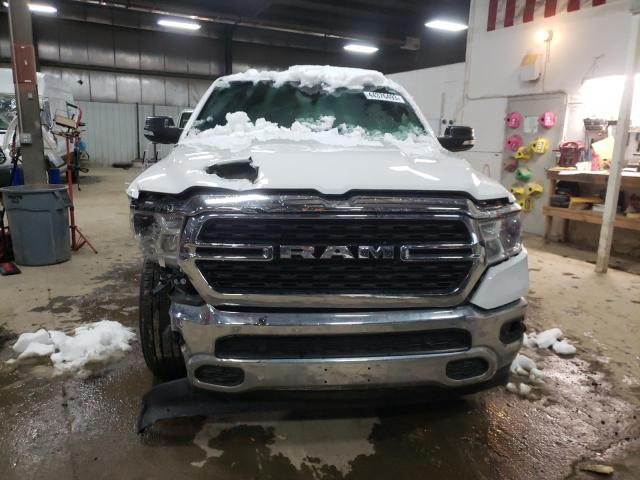 1C6SRFMT9NN238940 - 2022 RAM 1500 BIG HORN/LONE STAR WHITE photo 5