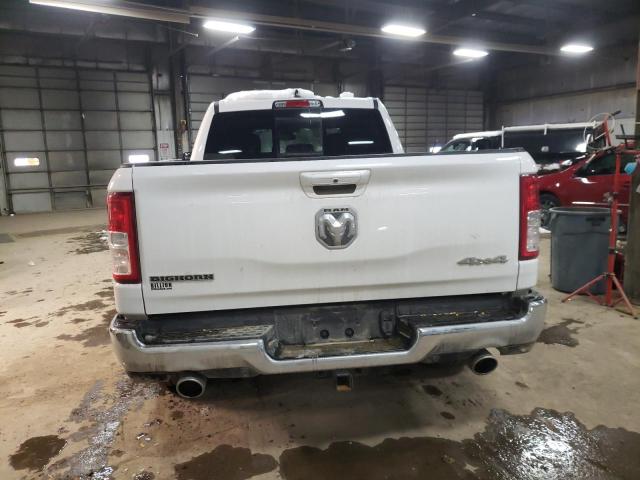 1C6SRFMT9NN238940 - 2022 RAM 1500 BIG HORN/LONE STAR WHITE photo 6