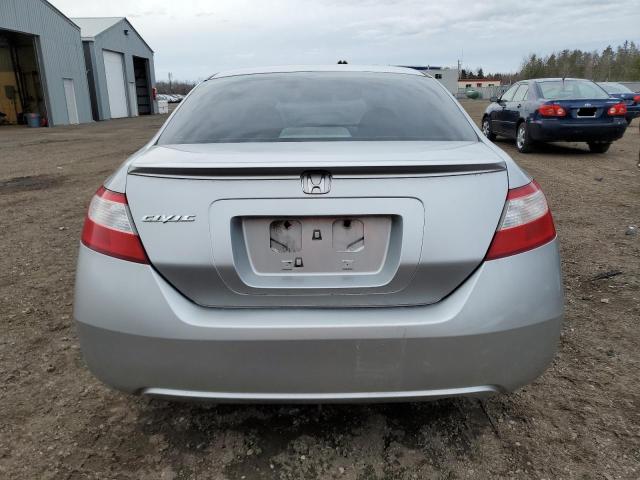 2HGFG116X8H003768 - 2008 HONDA CIVIC LX SILVER photo 6