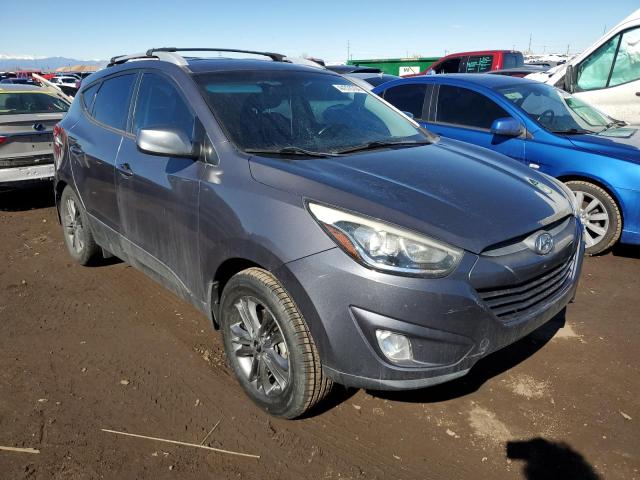 KM8JU3AG4EU899169 - 2014 HYUNDAI TUCSON GLS GRAY photo 4