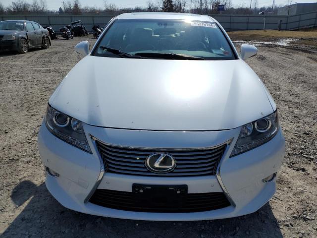 JTHBK1GG3D2078079 - 2013 LEXUS ES 350 WHITE photo 5