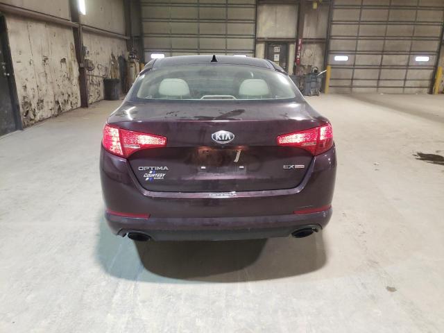 5XXGN4A78DG242526 - 2013 KIA OPTIMA EX RED photo 6