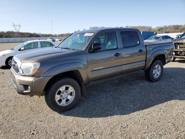 3TMJU4GN7EM165002 - 2014 TOYOTA TACOMA DOUBLE CAB PRERUNNER BROWN photo 1