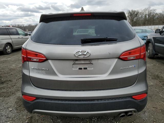 5XYZU3LA1DG070835 - 2013 HYUNDAI SANTA FE S GRAY photo 6