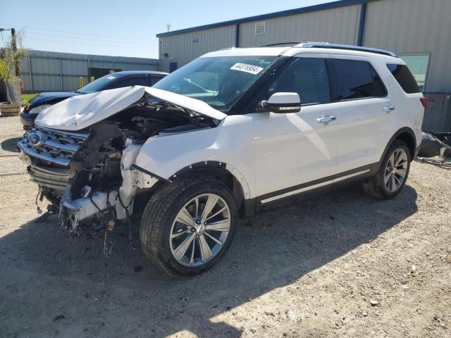 1FM5K8F86JGB46094 - 2018 FORD EXPLORER LIMITED WHITE photo 1