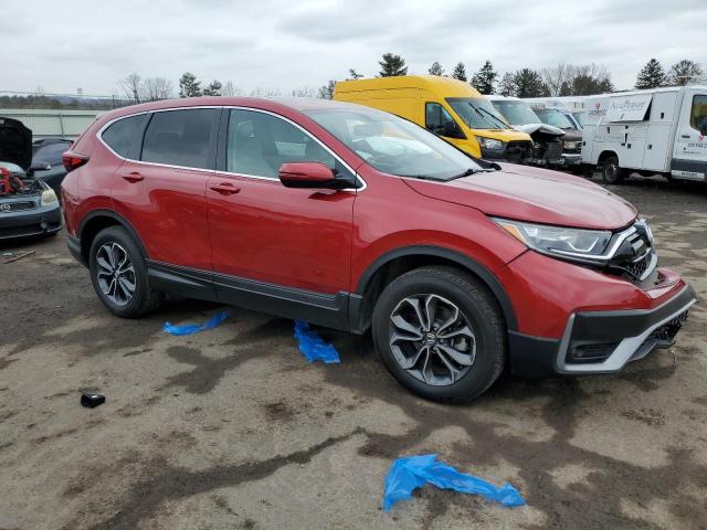 2HKRW2H87MH621952 - 2021 HONDA CR-V EXL MAROON photo 4