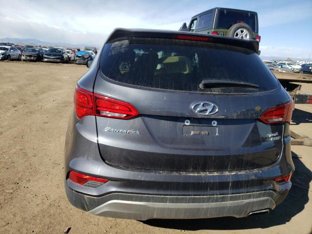 5XYZTDLB7HG499548 - 2017 HYUNDAI SANTA FE S CHARCOAL photo 6