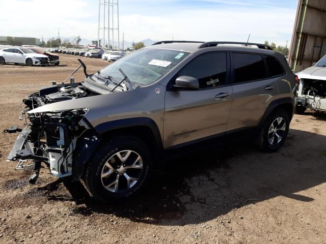 1C4PJMBX2JD609260 - 2018 JEEP CHEROKEE TRAILHAWK GRAY photo 1