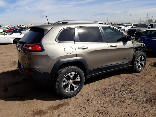 1C4PJMBX2JD609260 - 2018 JEEP CHEROKEE TRAILHAWK GRAY photo 3