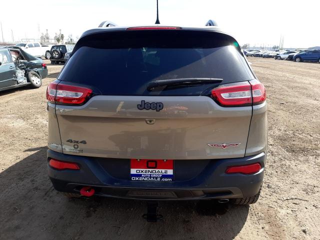 1C4PJMBX2JD609260 - 2018 JEEP CHEROKEE TRAILHAWK GRAY photo 6