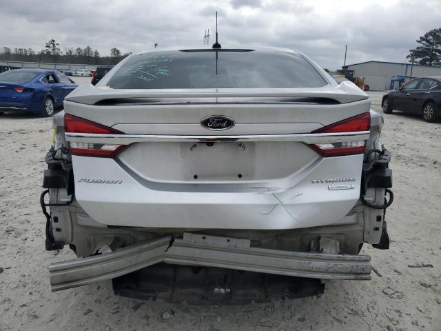 3FA6P0K95HR130648 - 2017 FORD FUSION TITANIUM SILVER photo 6