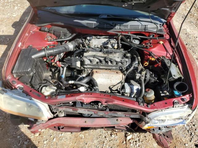 JHMCG6693YC020267 - 2000 HONDA ACCORD SE BURGUNDY photo 11