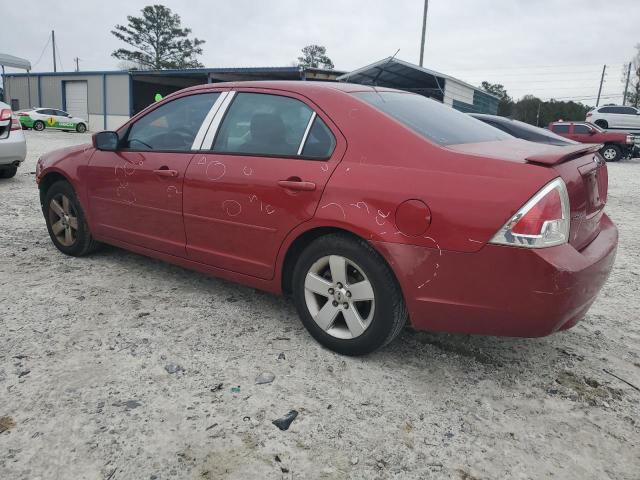 3FAHP07Z07R242208 - 2007 FORD FUSION SE BURGUNDY photo 2