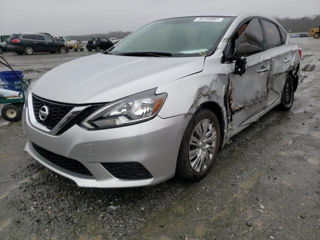 3N1AB7AP9GY273136 - 2016 NISSAN SENTRA S SILVER photo 2