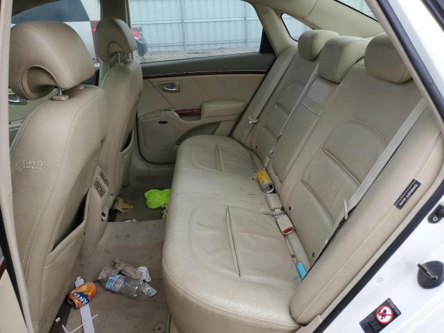 KMHFC46F46A053934 - 2006 HYUNDAI AZERA SE WHITE photo 10