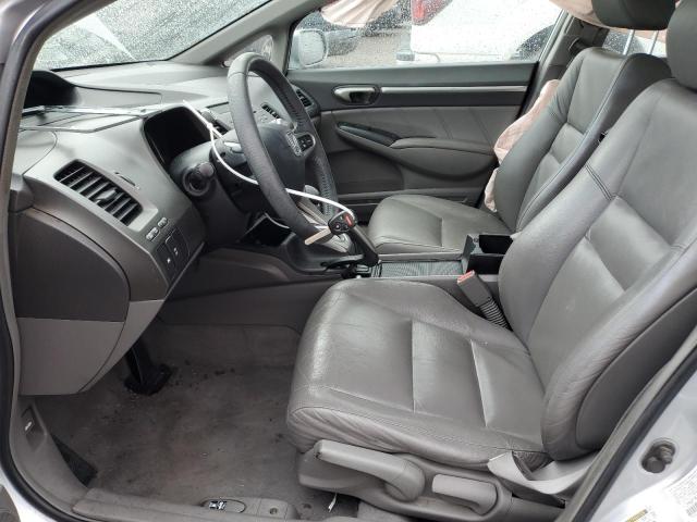 2HGFA1F98AH507908 - 2010 HONDA CIVIC EXL SILVER photo 7