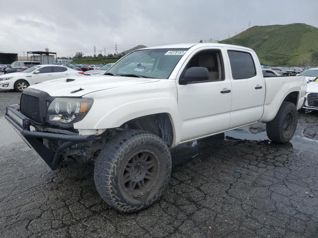 5TEKU72N17Z394701 - 2007 TOYOTA TACOMA DOUBLE CAB PRERUNNER LONG BED WHITE photo 1