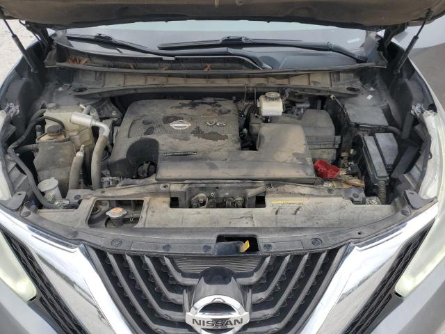 5N1AZ2MG7JN111254 - 2018 NISSAN MURANO S GRAY photo 11