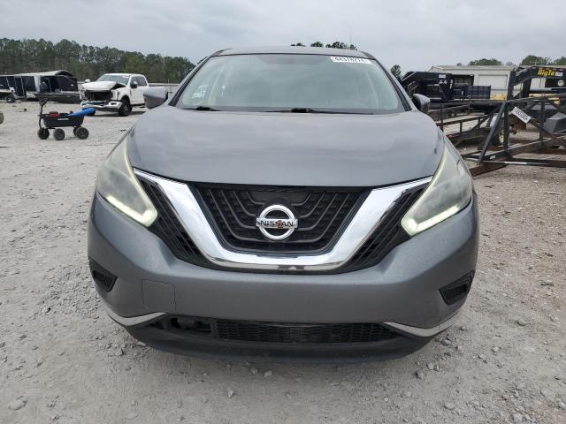 5N1AZ2MG7JN111254 - 2018 NISSAN MURANO S GRAY photo 5