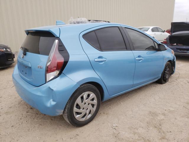 JTDKDTB33F1086414 - 2015 TOYOTA PRIUS HYB TURQUOISE photo 3