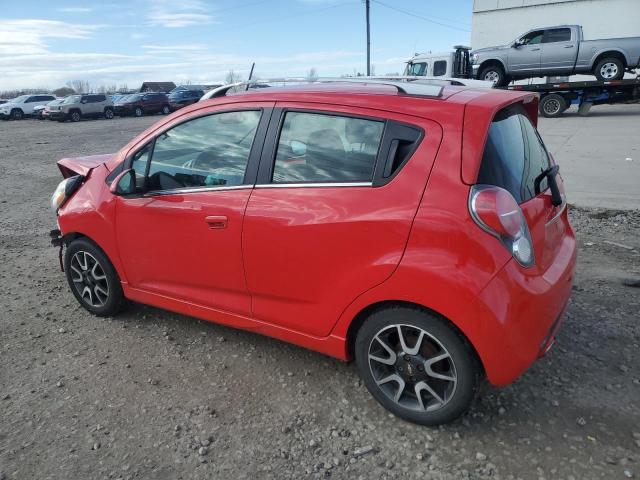 KL8CF6S96DC563254 - 2013 CHEVROLET SPARK 2LT RED photo 2