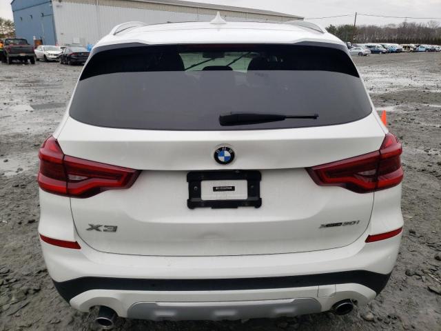 5UXTR9C59KLP77467 - 2019 BMW X3 XDRIVE30I WHITE photo 6