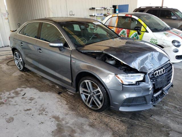 WAUGUGFF9J1026077 - 2018 AUDI A3 PREMIUM PLUS GRAY photo 4