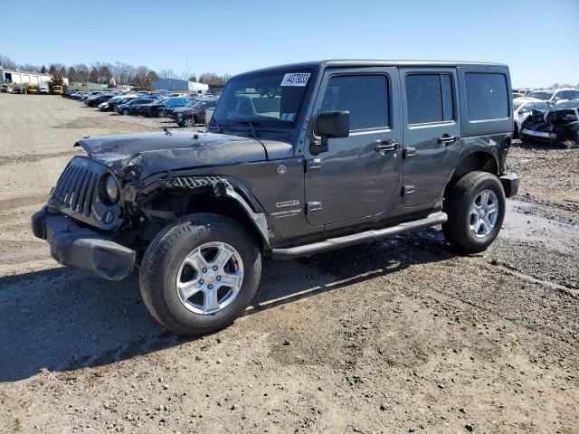 1C4BJWDG3JL878554 - 2018 JEEP WRANGLER U SPORT GRAY photo 1