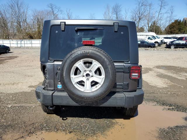 1C4BJWDG3JL878554 - 2018 JEEP WRANGLER U SPORT GRAY photo 6