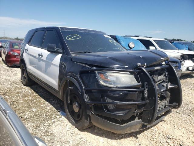 1FM5K8AR3HGA36548 - 2017 FORD EXPLORER POLICE INTERCEPTOR BLACK photo 4