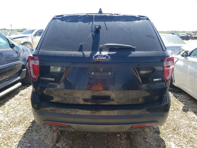 1FM5K8AR3HGA36548 - 2017 FORD EXPLORER POLICE INTERCEPTOR BLACK photo 6