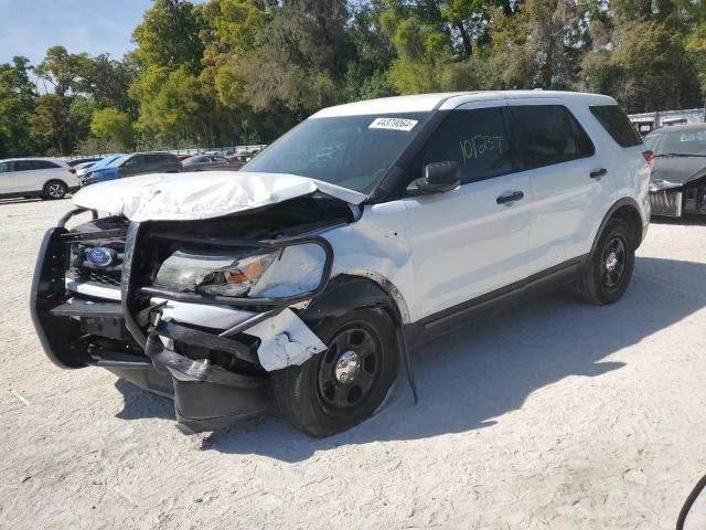 1FM5K8AR6GGB35797 - 2016 FORD EXPLORER POLICE INTERCEPTOR WHITE photo 1