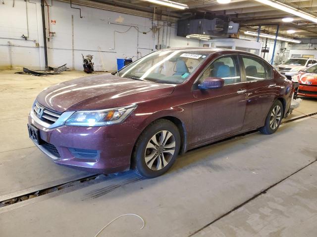 1HGCR2F38DA045818 - 2013 HONDA ACCORD LX MAROON photo 1