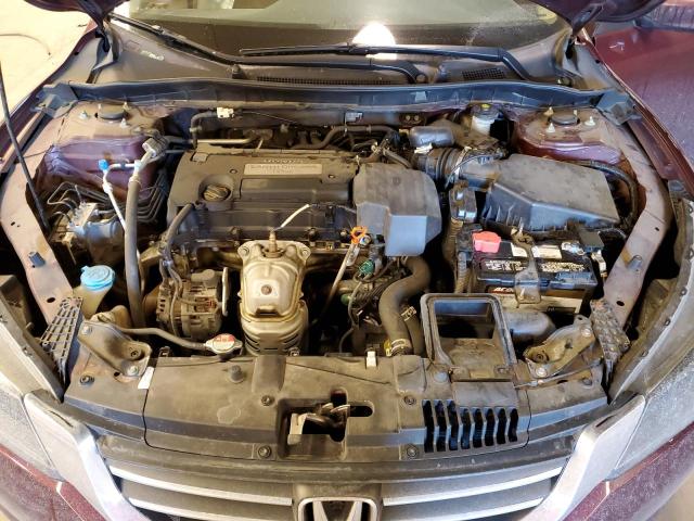 1HGCR2F38DA045818 - 2013 HONDA ACCORD LX MAROON photo 11