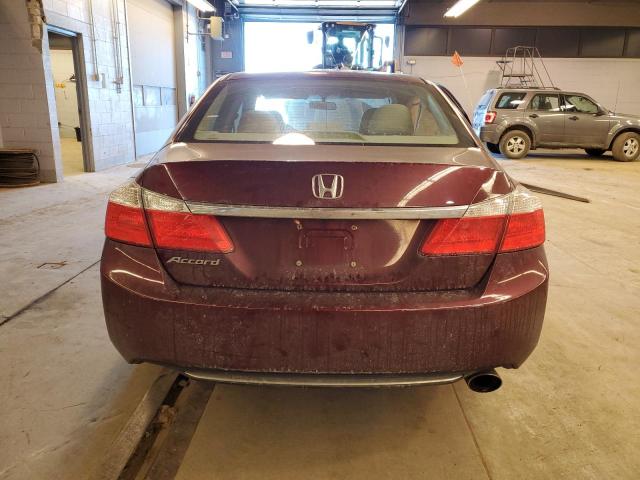 1HGCR2F38DA045818 - 2013 HONDA ACCORD LX MAROON photo 6