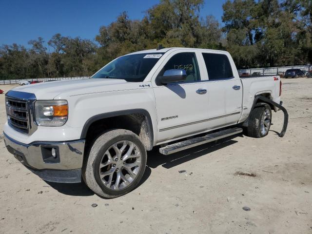 3GTU2VEC3FG364218 - 2015 GMC SIERRA K1500 SLT WHITE photo 1