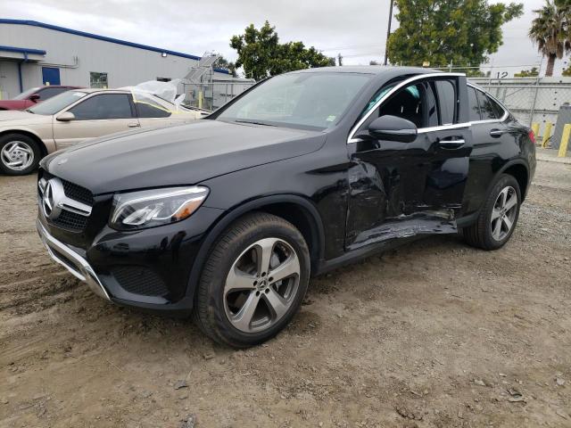 WDC0J4KB4JF344331 - 2018 MERCEDES-BENZ GLC COUPE 300 4MATIC BLACK photo 1