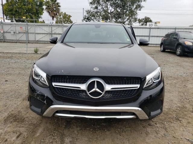 WDC0J4KB4JF344331 - 2018 MERCEDES-BENZ GLC COUPE 300 4MATIC BLACK photo 5