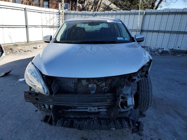 3N1AB7APXEY221589 - 2014 NISSAN SENTRA S SILVER photo 5