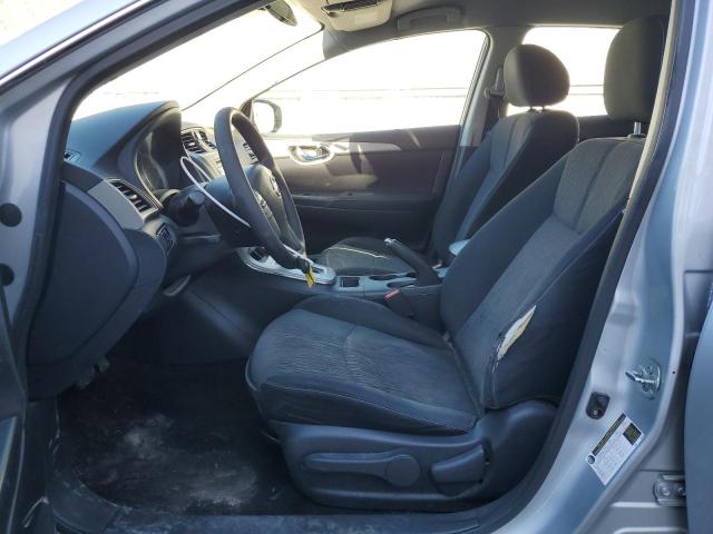 3N1AB7APXEY221589 - 2014 NISSAN SENTRA S SILVER photo 7