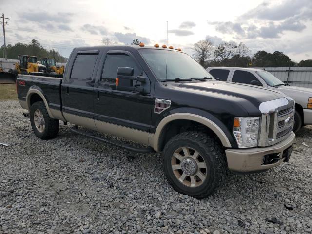 1FTSW21RX8EA48734 - 2008 FORD F250 SUPER DUTY BLACK photo 4