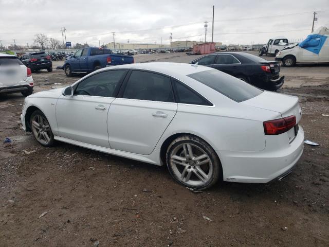 WAUGFAFC4GN057364 - 2016 AUDI A6 PREMIUM PLUS WHITE photo 2