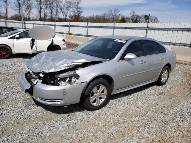 2G1WA5E34F1125242 - 2015 CHEVROLET IMPALA LIM LS SILVER photo 1