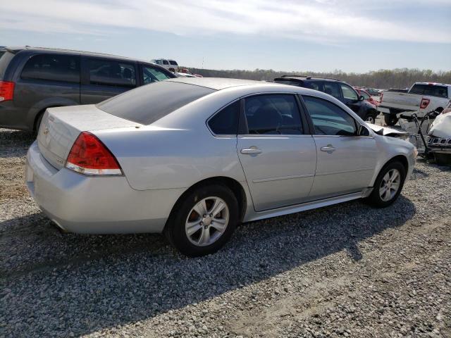 2G1WA5E34F1125242 - 2015 CHEVROLET IMPALA LIM LS SILVER photo 3