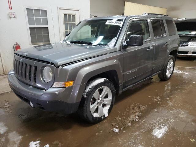 1C4NJPFA2CD539633 - 2012 JEEP PATRIOT LATITUDE SILVER photo 1